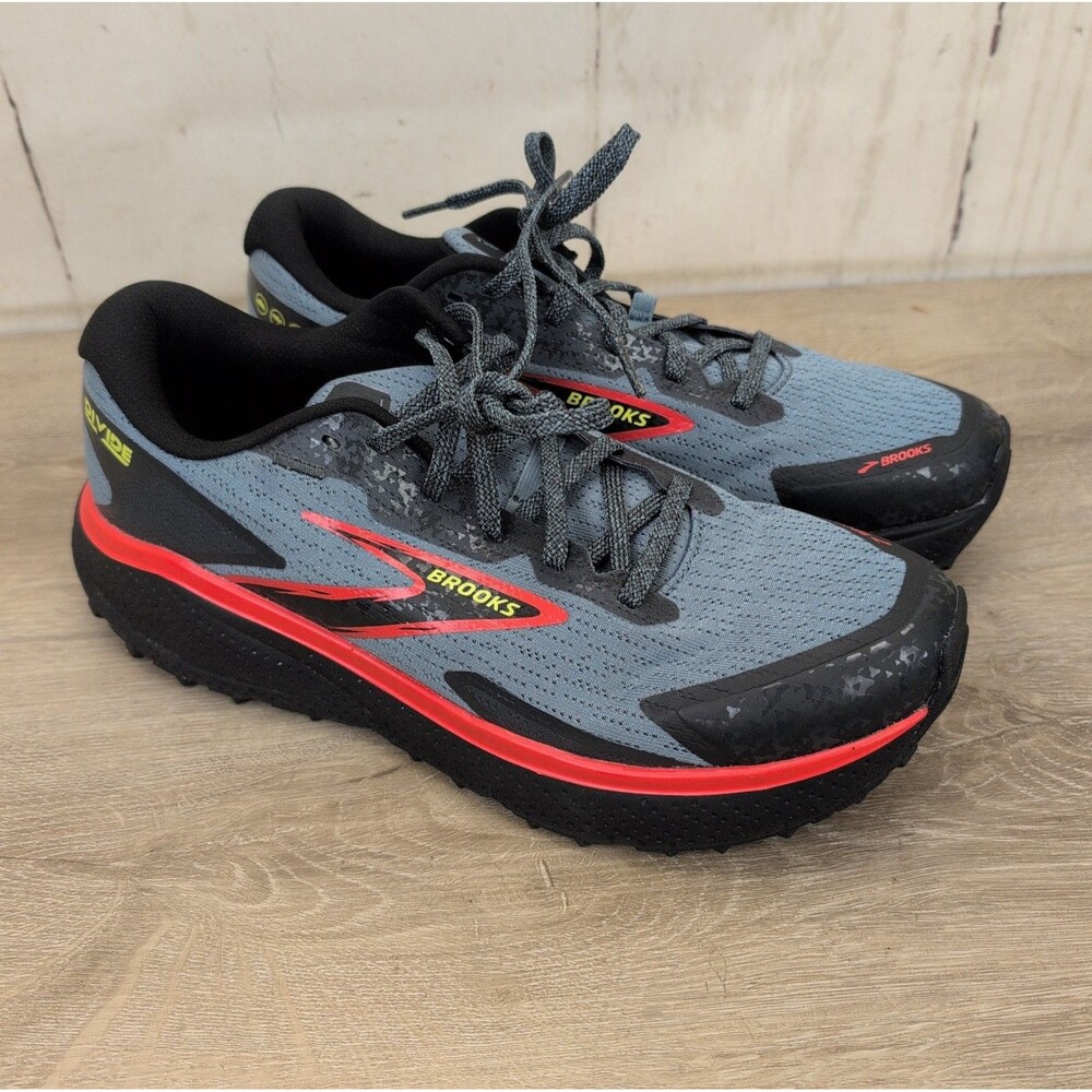 BROOKS MENS DIVIDE 5 TRAIL RUNNING  SNEAKERS MEN'S SIZE 8.5 VERY CLEAN